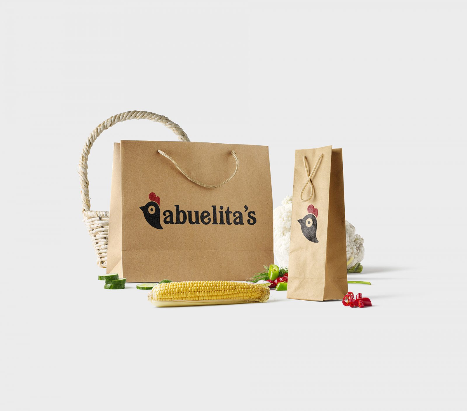 Abuelita’s Grocery Bag Packaging