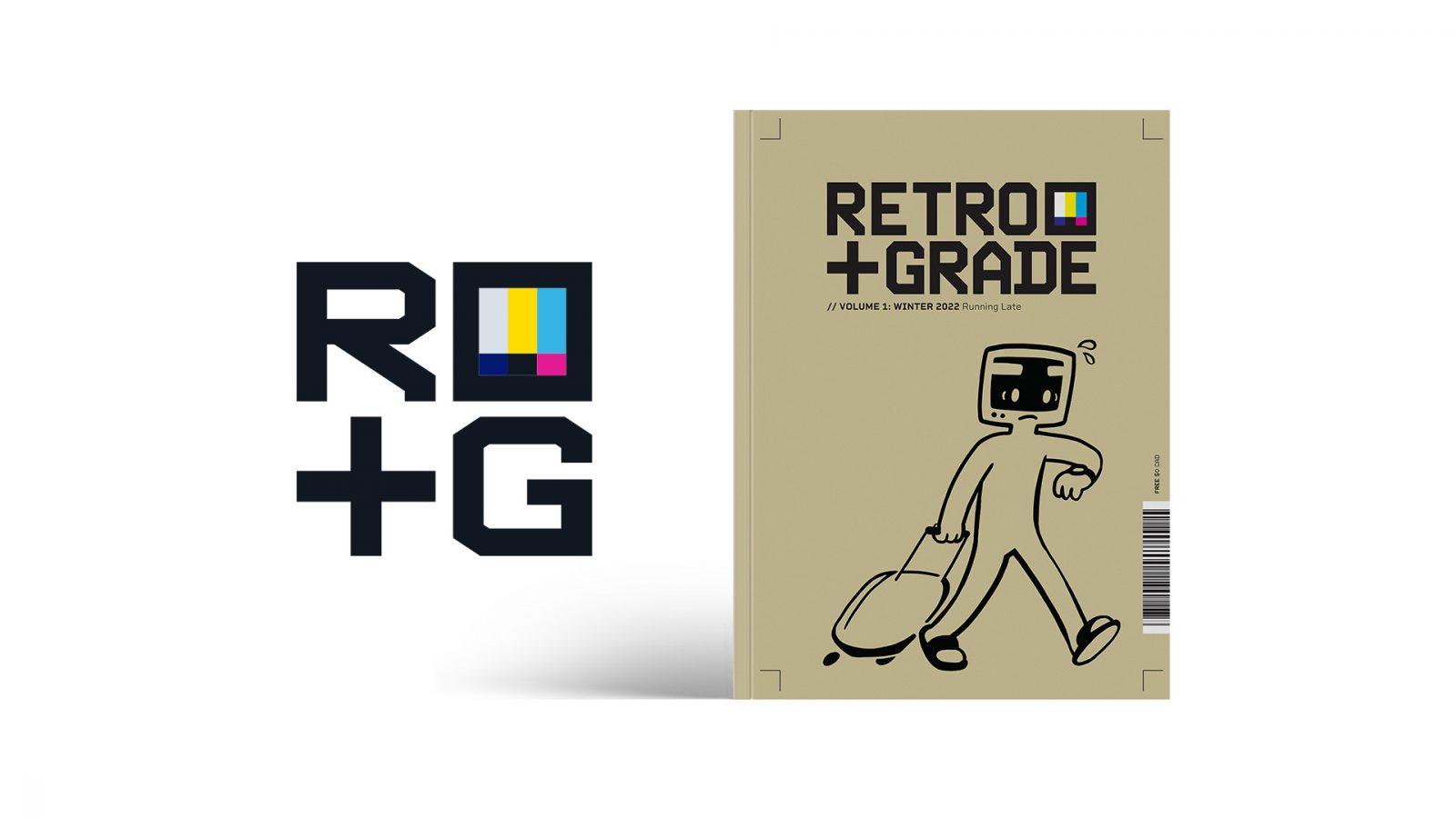 Retro+Grade Gaming Magazine cover