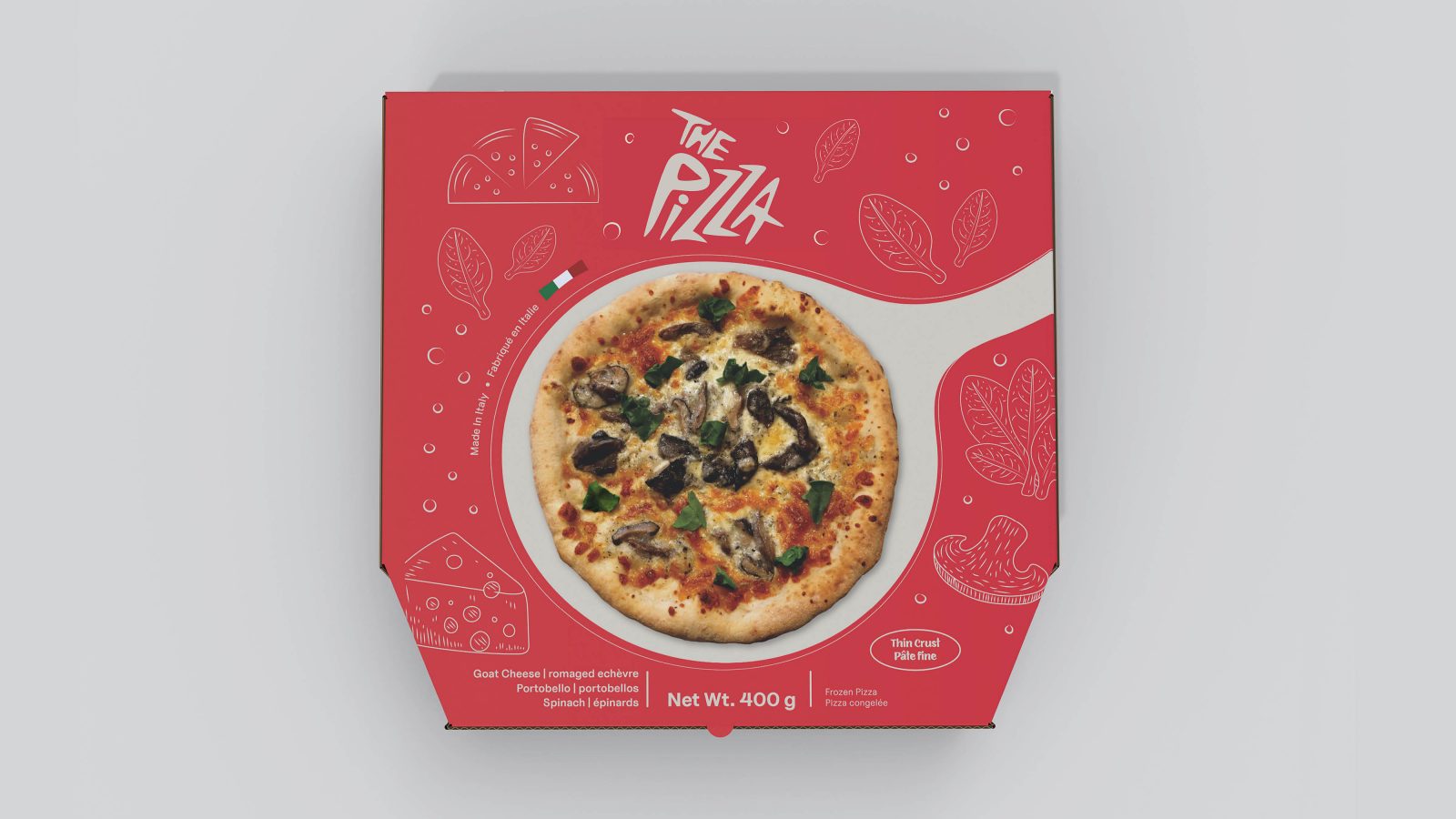 The Pizza is a nutrient-rich, premium frozen pizza brand, that aims to stand out amongst other gut filling options on the shelf. Who says frozen pizza can’t be healthy? It’s not just any pizza it’s The Pizza.